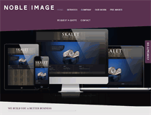 Tablet Screenshot of nobleimage.com